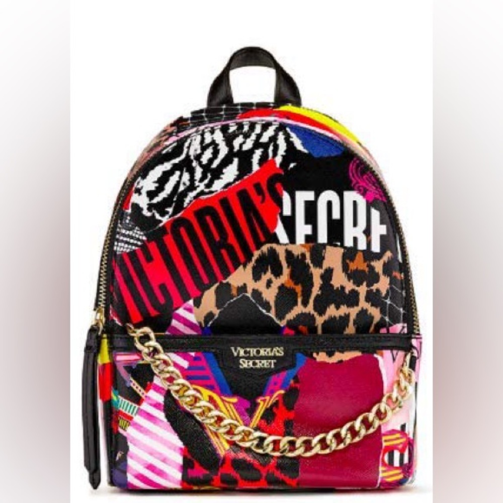Victoria's Secret Bold Animal Print Backpack